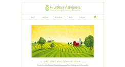 Desktop Screenshot of fruitionadvisors.com